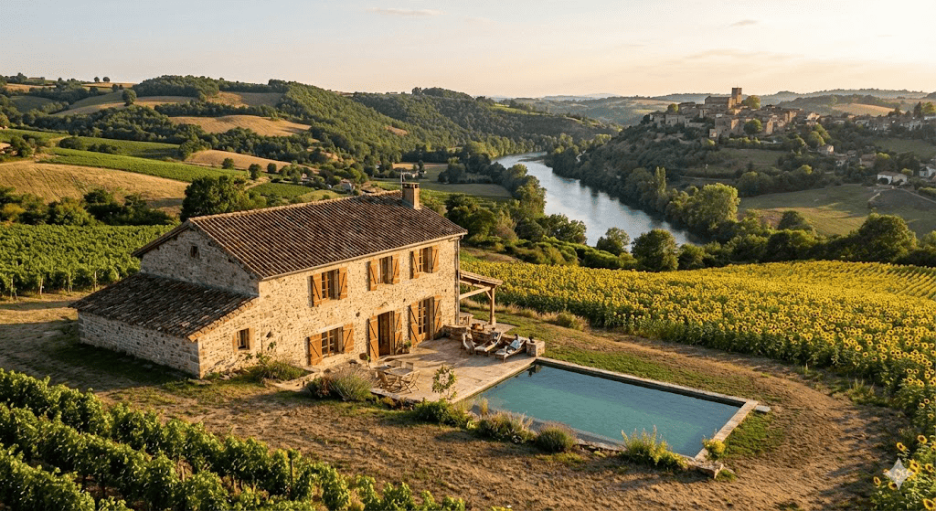 Évadez-vous dans le Tarn. Découvrez notre sélection de gîtes authentiques au cœur de l'Occitanie. Calme, confort et patrimoine pour vos vacances